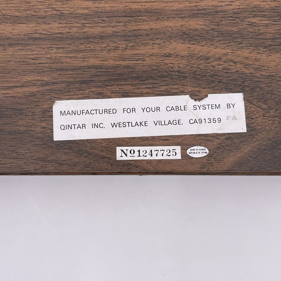 Vintage Qintar Video Control Center Model 4004B Switch Input Output VCR Cable - Picture 8 of 12